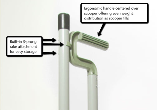 Scooper Handle Replacement Part