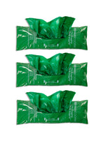 Three dog waste bag dispenser pouches - 150 count total